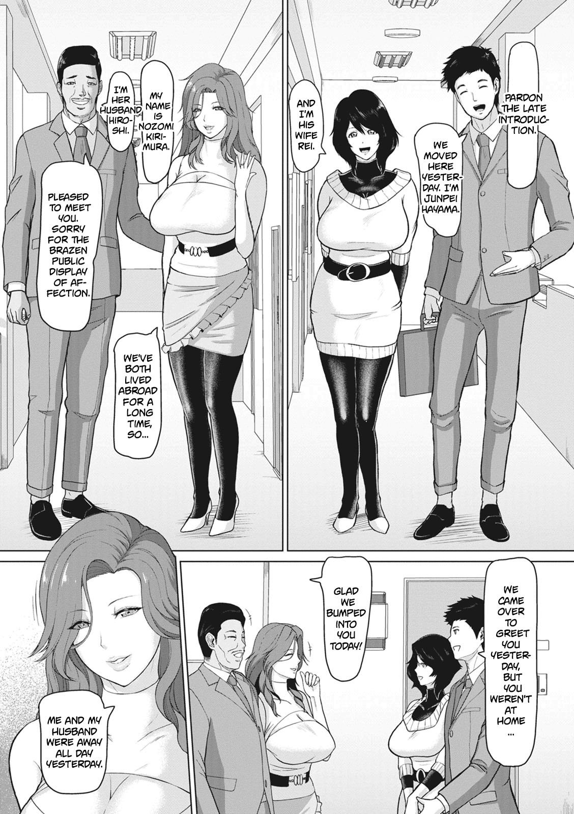 Hentai Manga Comic-Neighbor Swap-Read-3